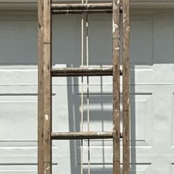 24 Foot Wood Extension Ladder