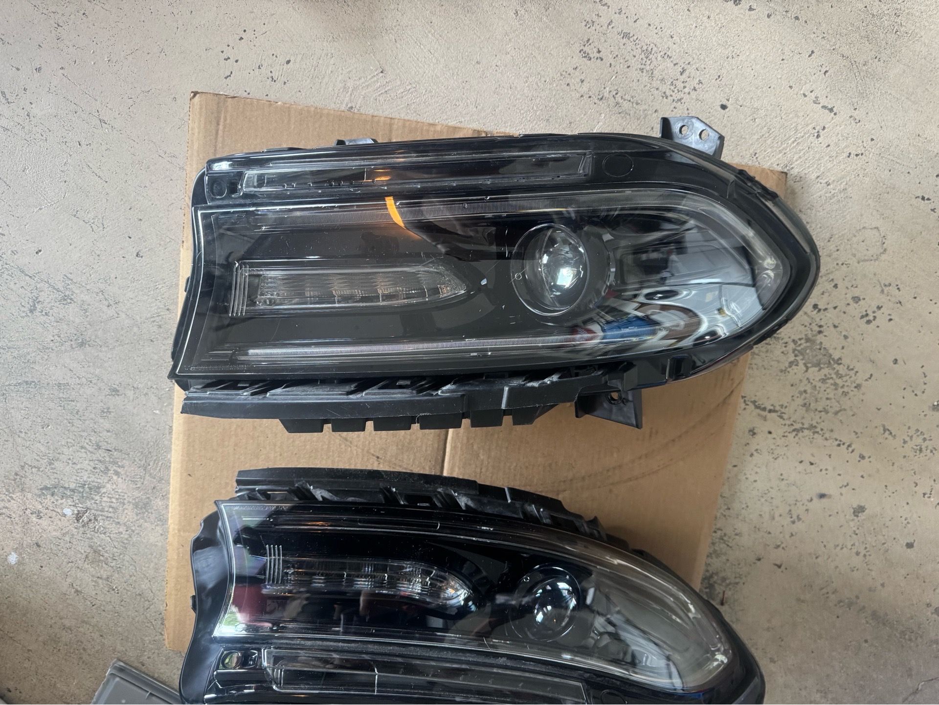 Front headlights for Dodge Charger