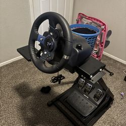 logitech full set up for xbox driving 
