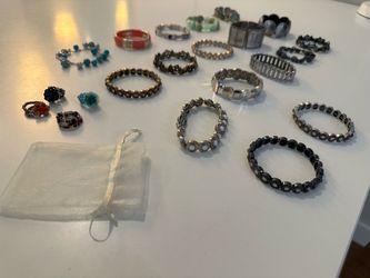 Bracelets and rings