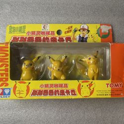 Pikachu Pocket Monsters Pokemon Anime Toy Figurine
