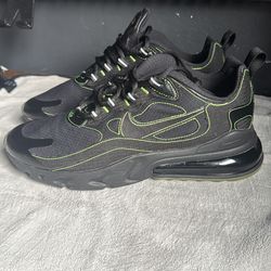 Nike air max 270 reacts Black Electric Green