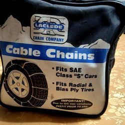 PASSENGER CAR SNOW SECURITY CABLE CHAIN