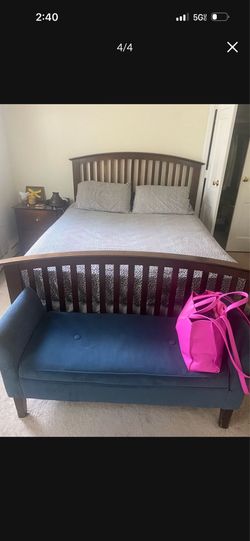 3 Piece Queen Bedroom Set & Mattress