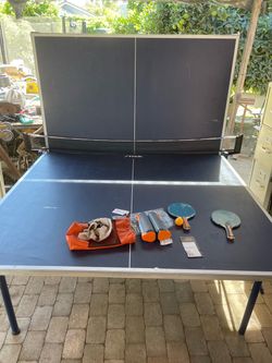 Ping pong table
