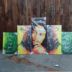 $40 Bob Marley decor