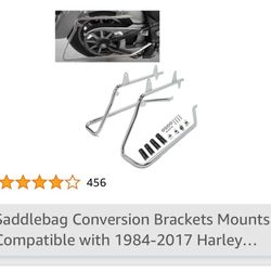 Saddlebag mounting brackets