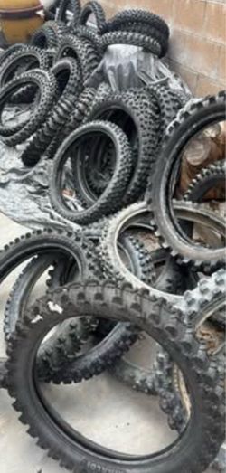 CHEAP DIRTBIKE TIRES!!! 2 110/90-19 1 80/100-21