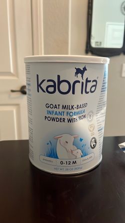 Kabrita goat milk-based infant formula powder with iron 28 oz