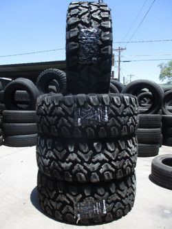 35x12.50R20 LT New Radar Renegade X Mud Terrain 10 Ply Tires