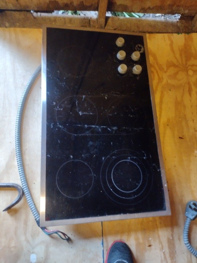 Over The Counter Stove Top. 5 Buner Oven