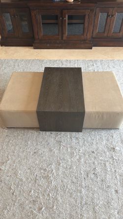 RH Ottoman/Coffee Table