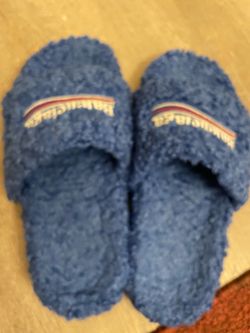 Balenciaga slides blue