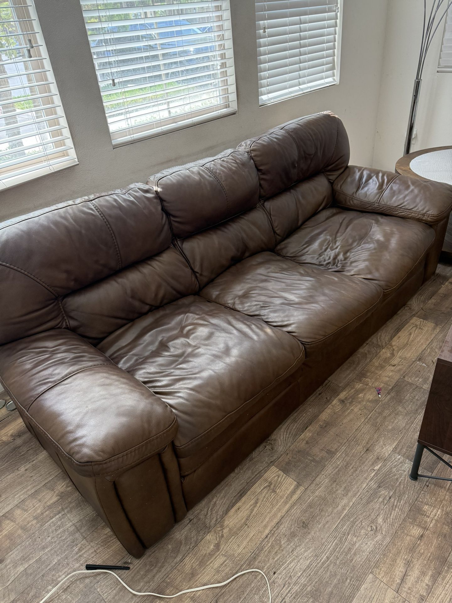 Leather Couch