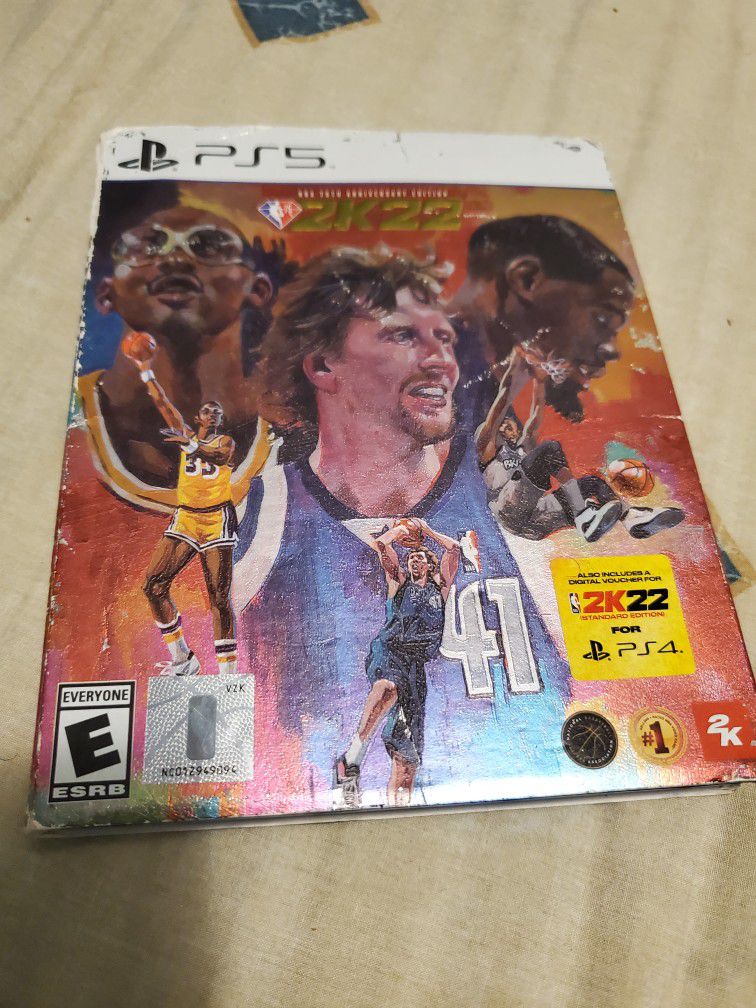 NBA 2K22 75th Anniversary Edition
Ps5