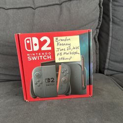 Nintendo Switch 2 In Hand Trusted Seller
