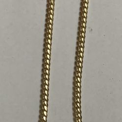 10K Gold Cuban Link Solid 27 Grams 24 inches Long 