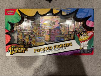 Pokémon Mega Evolution: Ascended Heroes – Focused Fighters Premium Collection (Sealed)
