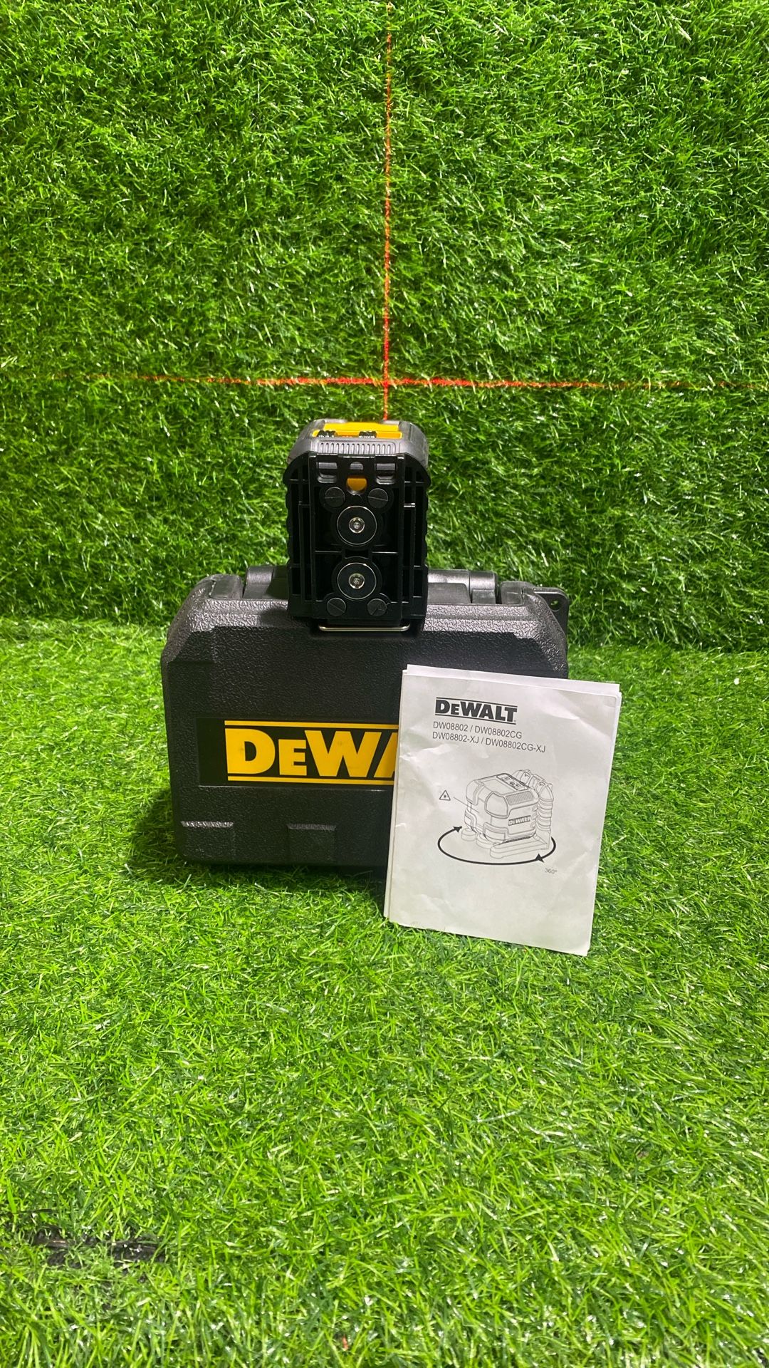 DeWalt DC08802 55Ft. Red Self Leveling Cross Laser Line