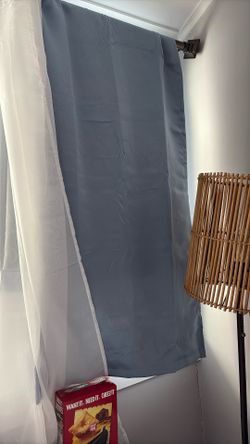 Blue Curtains 