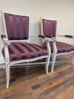 Pink Louis XVI Princess Armchairs