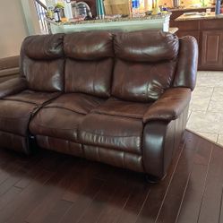 3 Seater Leather Couch for Free