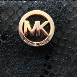 MK Michael Kors Wristlet Wallet Black 