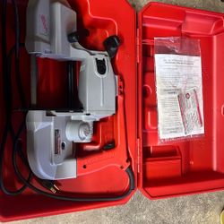 Milwaukee variable speed, deep cut bandsaw used once