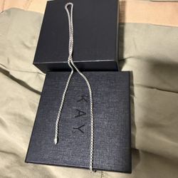 17 Inch Box Silver Chain