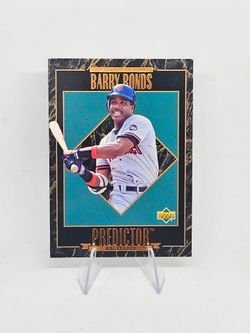 2- Barry Bonds 1995 Upper Deck Bronze Predictor Redemption HR Leader #R7 Giants