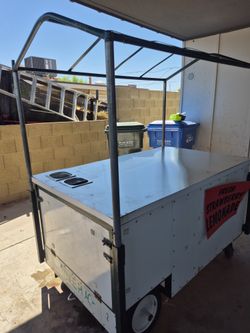 Mobile Beverage Food Cart Coffee Cart Ready
