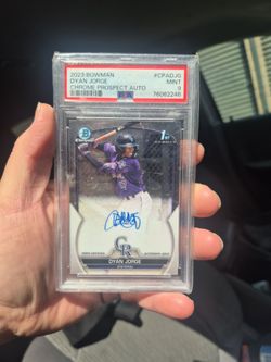 Mint baseball card