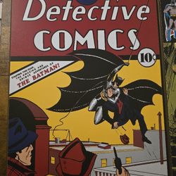Comic Book Cover Wood Wall Art Hanger
