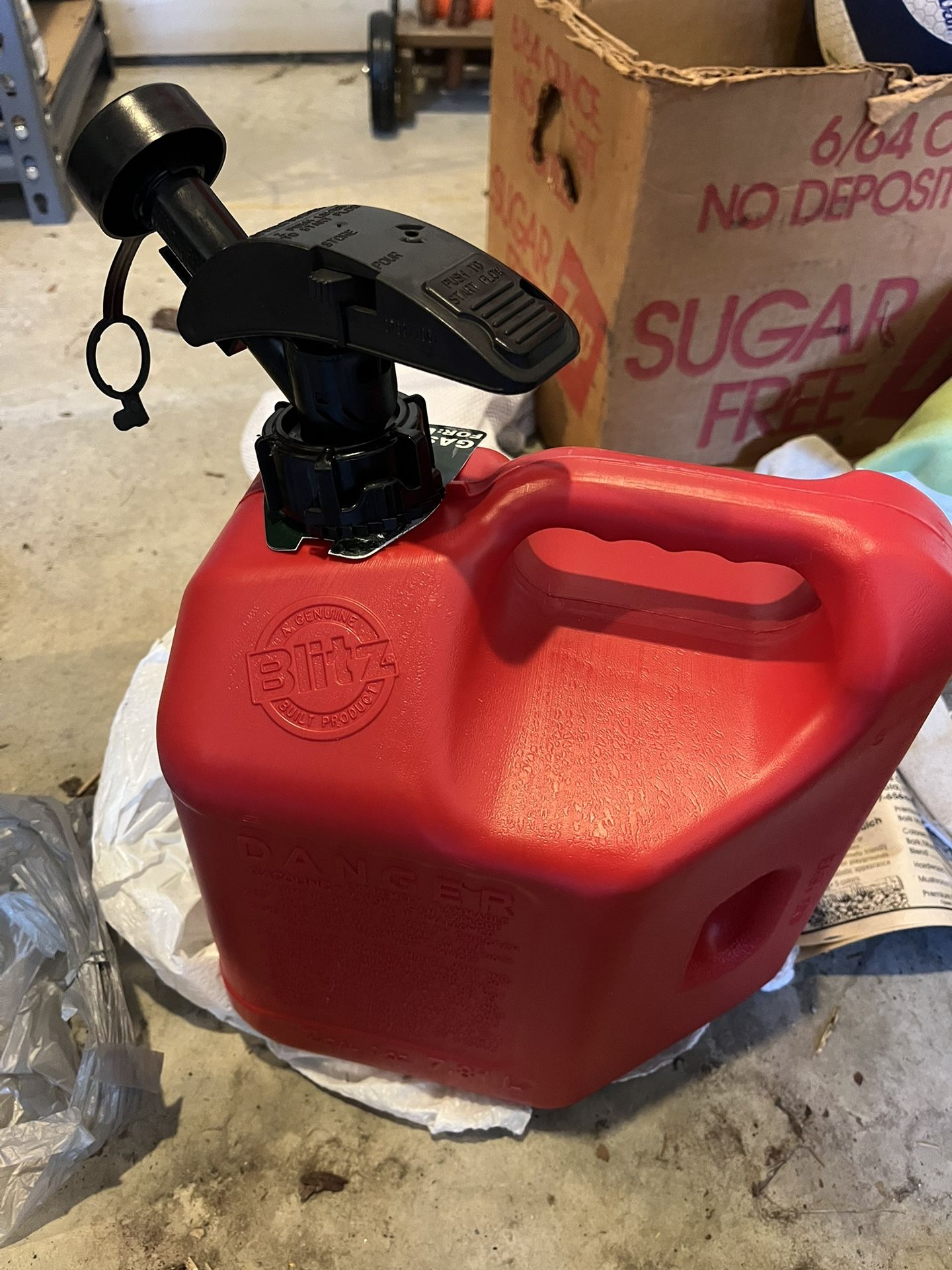 2 Gallon Gas Can