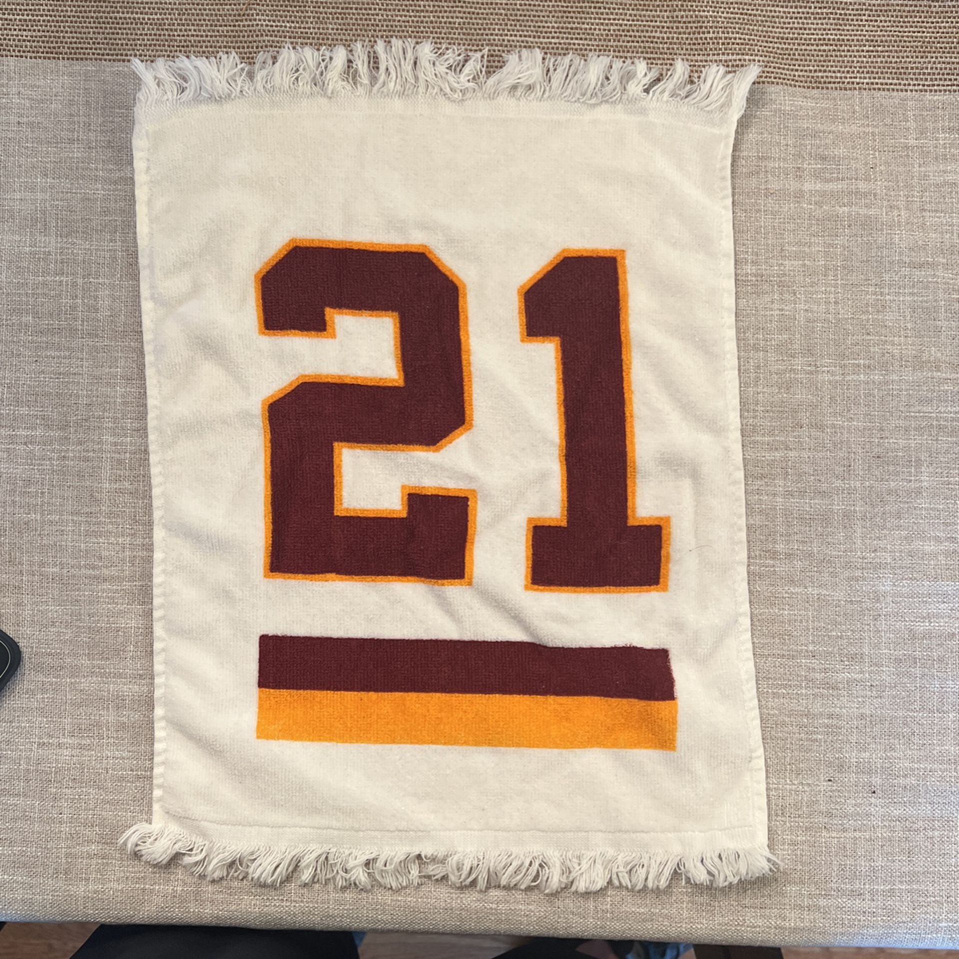 *Very Rare* Redskins Sean Taylor Original Memorial Towel (handed out once)