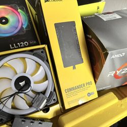CPU, FANS AND CONTROLLER