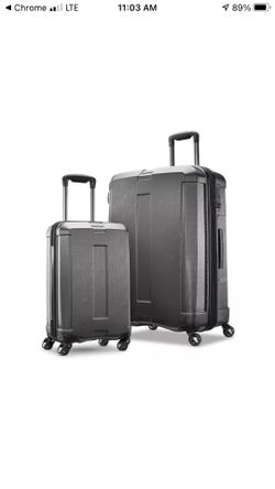Samsonite Carbon Elite 2.0 Two Piece Hardside Spinner Set W USB Port Dark Grey for Sale in Fullerton CA OfferUp