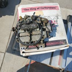 1980 Chevy Carburetor