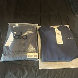 Navy Alo Set Size Large 
