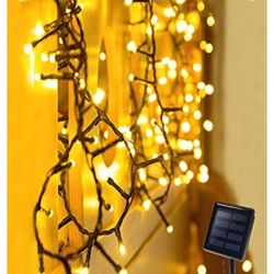 Brand New Solar String Lights Outdoor, OxyLED 72ft 200 LED String Lights Solar

