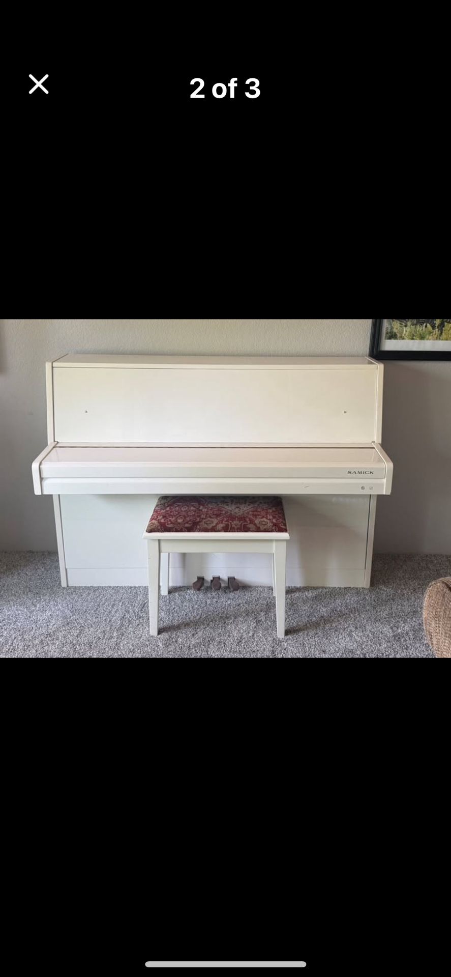 Samick SU 108 Upright Piano