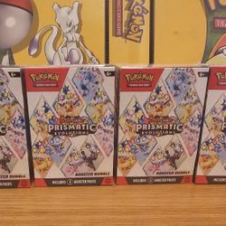 Pokemon Prismatic Evolution Booster Bundles