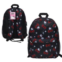 Kuromi X Hello Kitty Backpack (black)