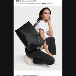 3 PIECE VICTORIA SECRETS BAG SET $50 Firm 2 Tone Bags 