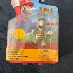 Super Mario Dry Bones Figurine 