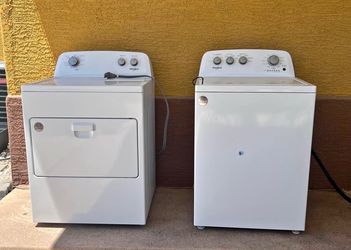 Whirlpool washer and dryer