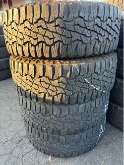 275/70r18 Goodyear tires en excelentes conditiones de Vida las 4