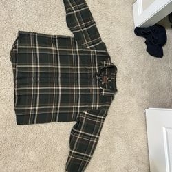 Men’s XXL Orvis Fishing Co Flannel Button Shirt