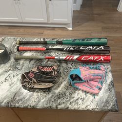 Baseball Bats / Gloves