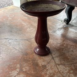 Bird Bath Ceramic